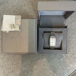 Michele Deco Park Watch with .57 carat diamonds